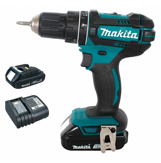 Taladro/atornillador inalámbrico 1/2 de 18 V Makita DHP482SYE