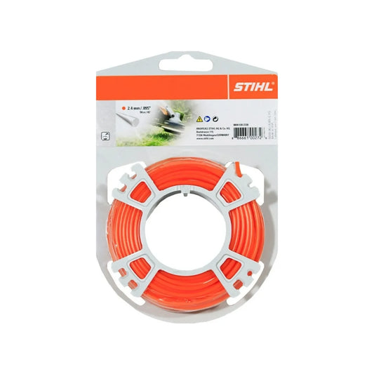 Hilo para desbrozadora 2.40 mm x 14 m naranja Stihl