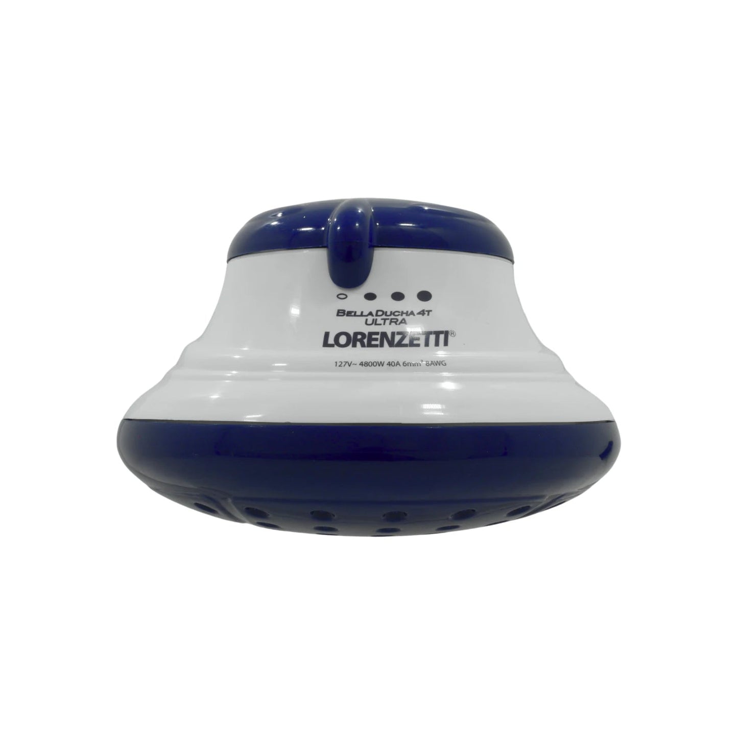 Regadera eléctrica Lorenzetti Bella Ducha 4T Ultra azul, 4 temperaturas, 127V, para baño