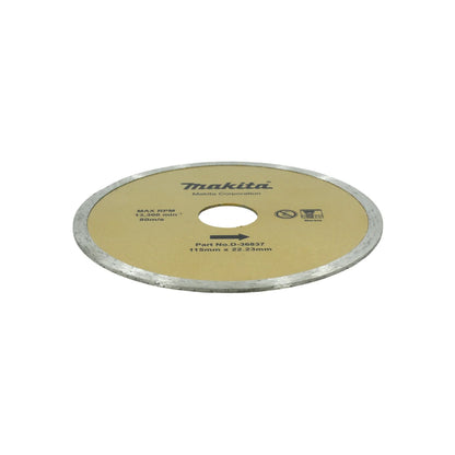 Disco 4 1/2" corona continua Makita D36837 diamantado