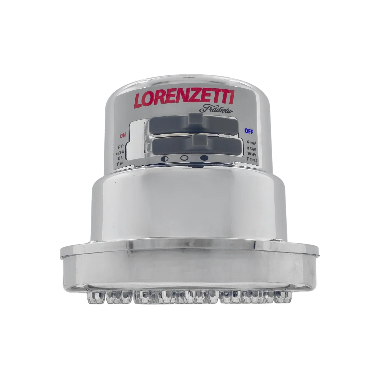 Regadera eléctrica 4 temperaturas Lorenzetti Tradicao 134