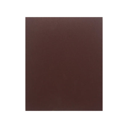 Lija de esmeril Fandeli J86 grano 150, hoja abrasiva marrón oscuro para lijar y pulir superficies.
