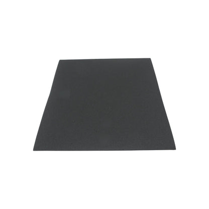 Lija de agua grano 220 gris oscuro, hoja abrasiva para lijado fino de superficies en seco o húmedo.