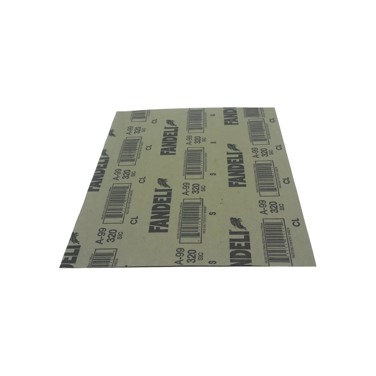 Lija de agua grano 320 Fandeli C99 00042