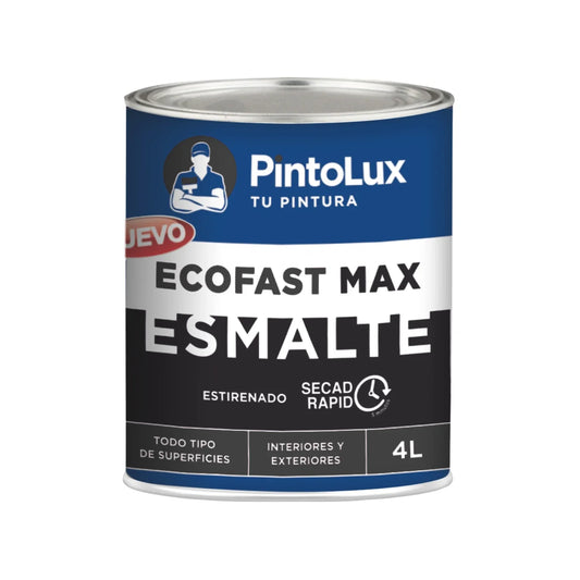 Pintura de esmalte negra 4 l EcoFast Max 1723-4