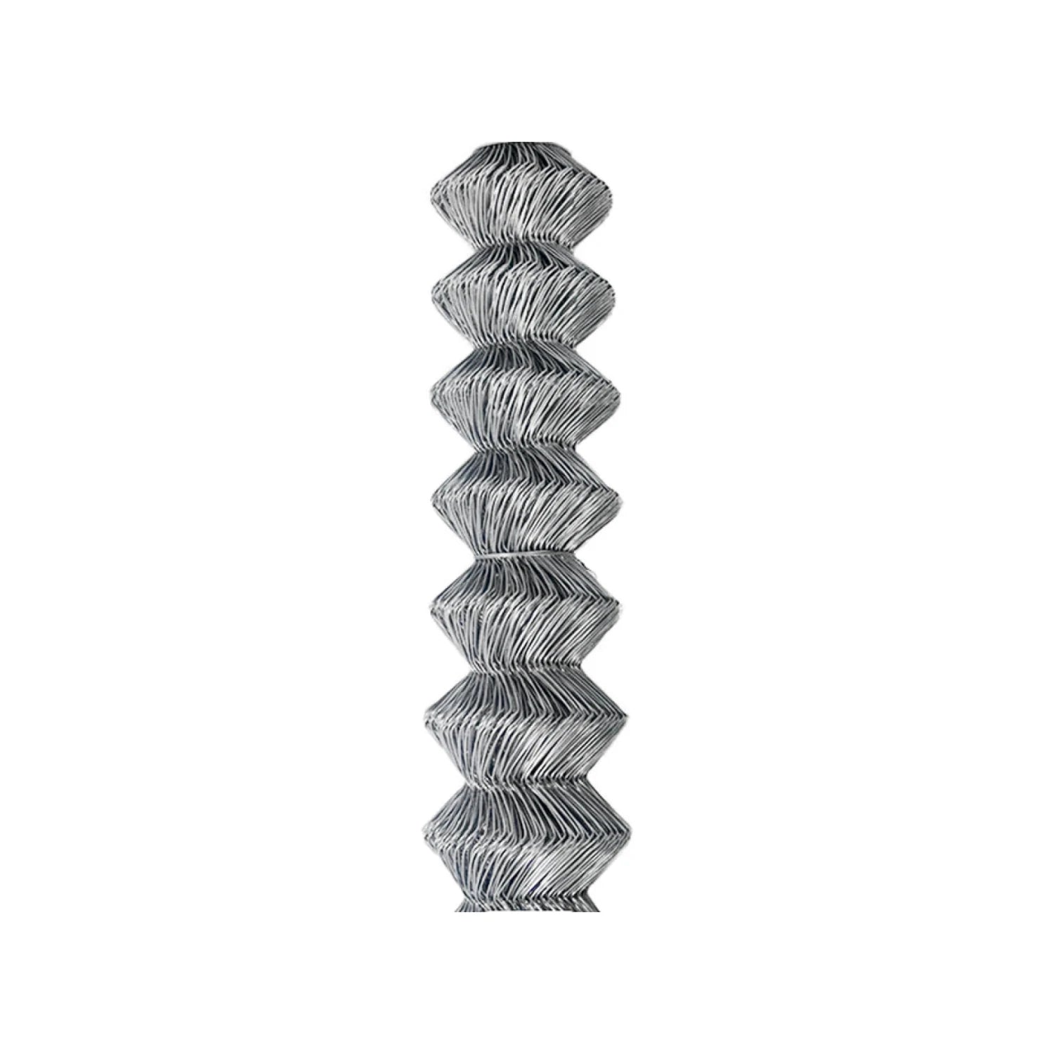 Rollo de malla ciclónica galvanizada para cercas, 2m x 20m, calibre 12.5 para seguridad perimetral