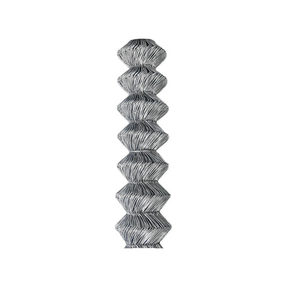 Malla ciclónica galvanizada gris, rollo comprimido en zig-zag para cercas perimetrales