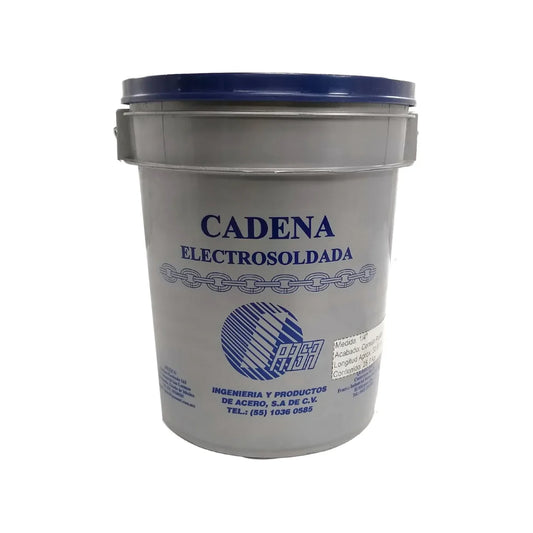 Cadena pulida cubeta 1/4" 25 kg Ipasa