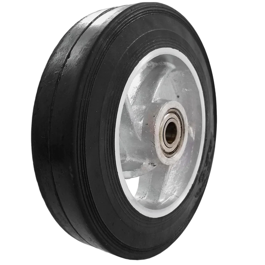 Rueda para diablo 8" con rin de rayos tipo franche Huajucar