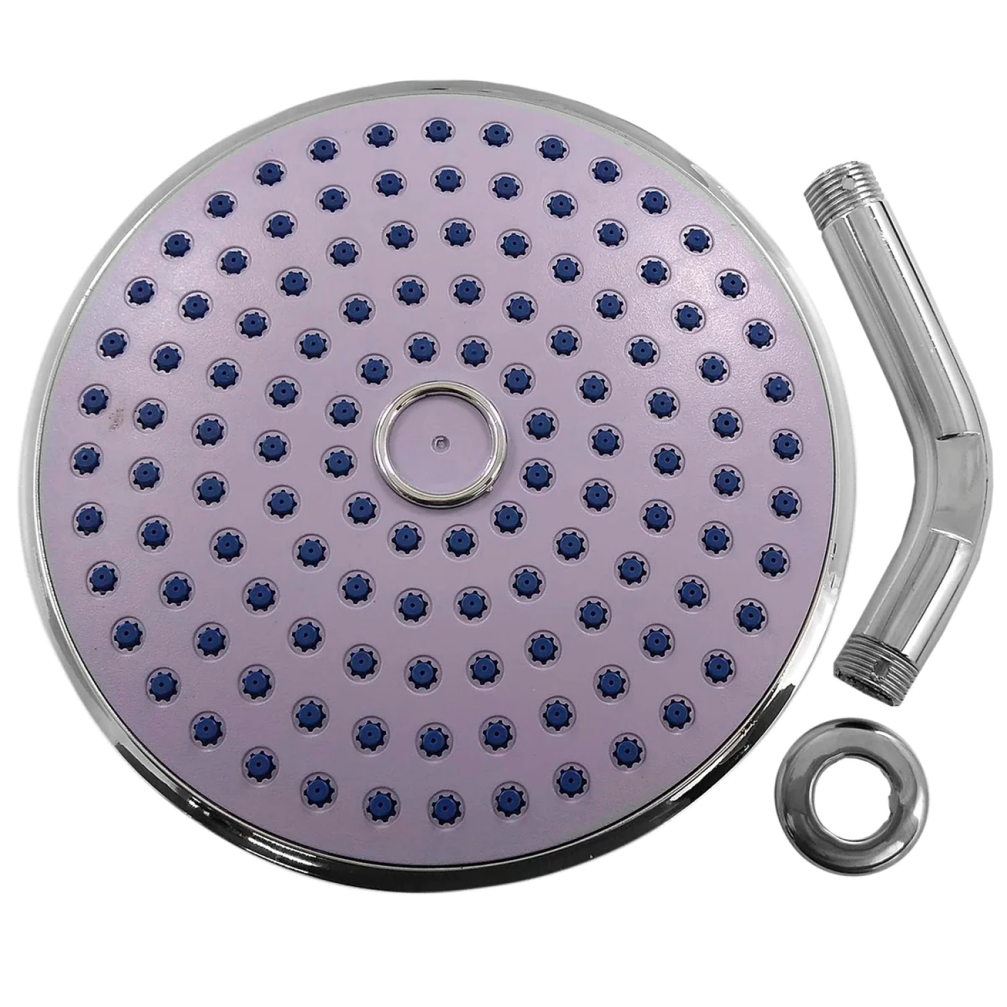 Regadera redonda 8" ABS morada Magaña PRM8