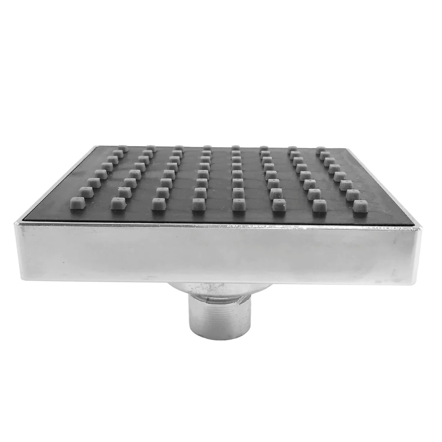 Regadera cuadrada 4" ABS cromada Magaña PRMOZ10-B