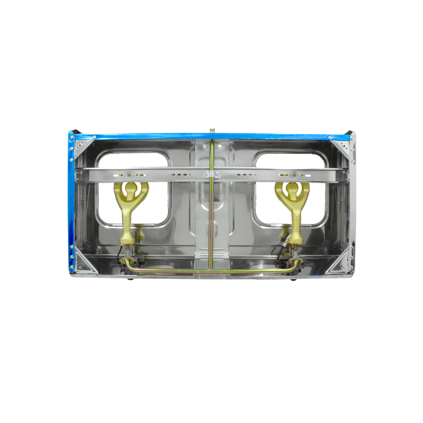 Estufa 2 quemadores cubierta acero inoxidable Ecocina QH-A2