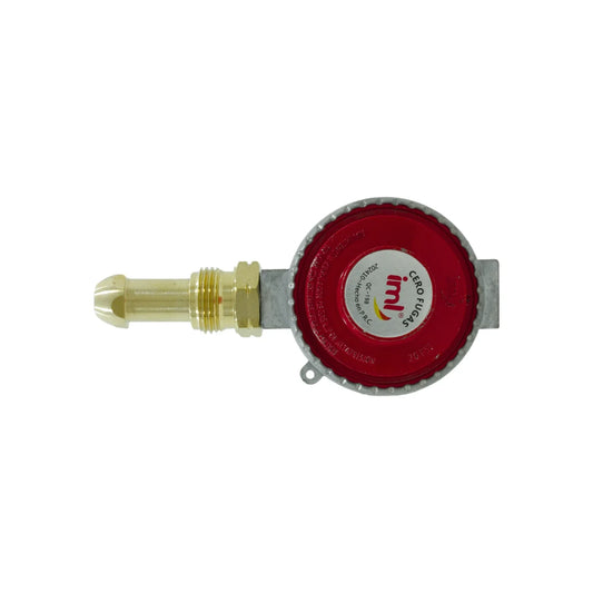Regulador de gas alta presión con punta/tuerca izquierda Iml QC-19B