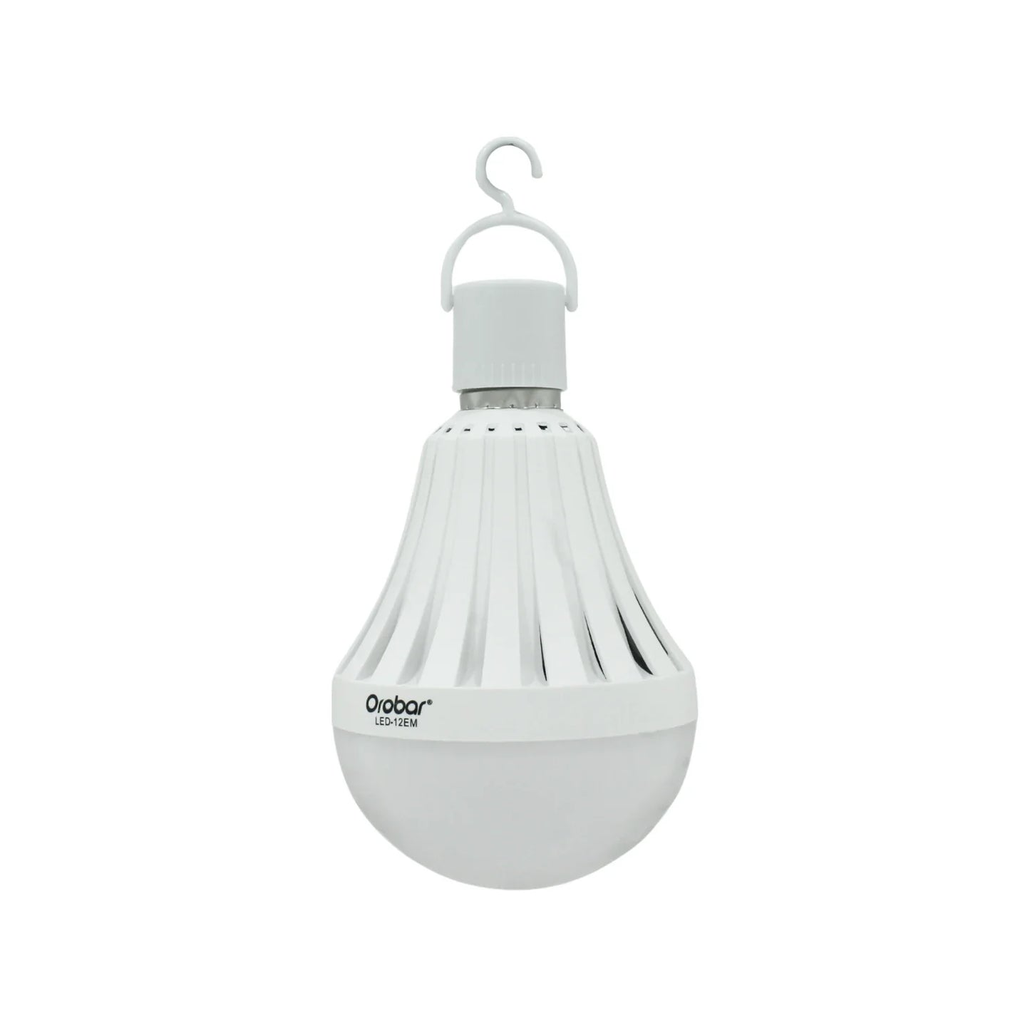 Lámpara recargable 12 W emergencía tipo bulbo Orobar LED-12EM