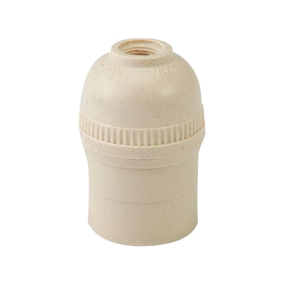 Socket sencillo baquelita marfil Yeilite 929390