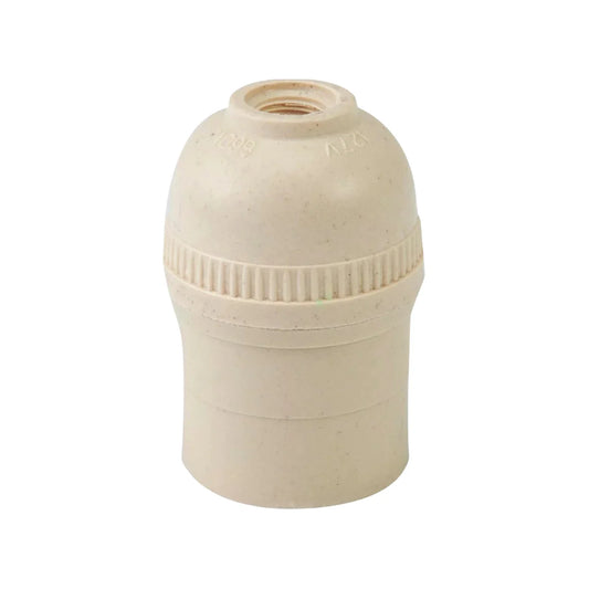 Socket sencillo baquelita marfil Yeilite 929390