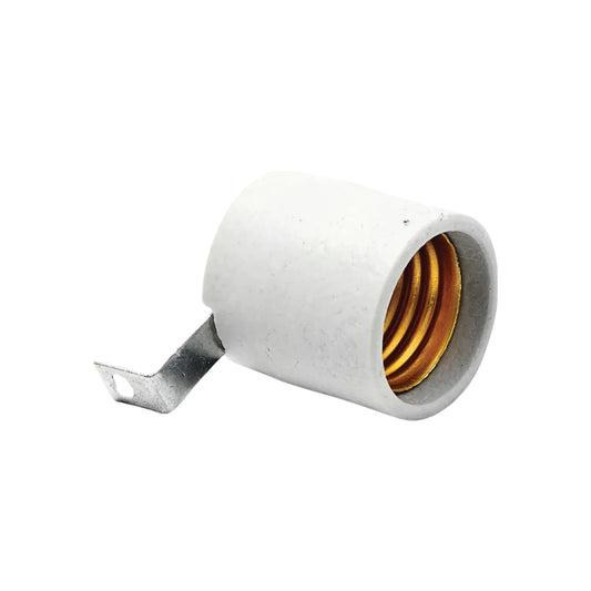Socket para candil de porcelana con escuadra Yeilite 929381
