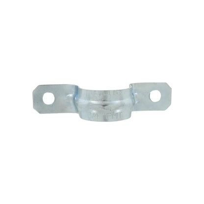 Abrazadera omega Yeilite metálica 3/4" FMT, galvanizada para sujetar conductos eléctricos