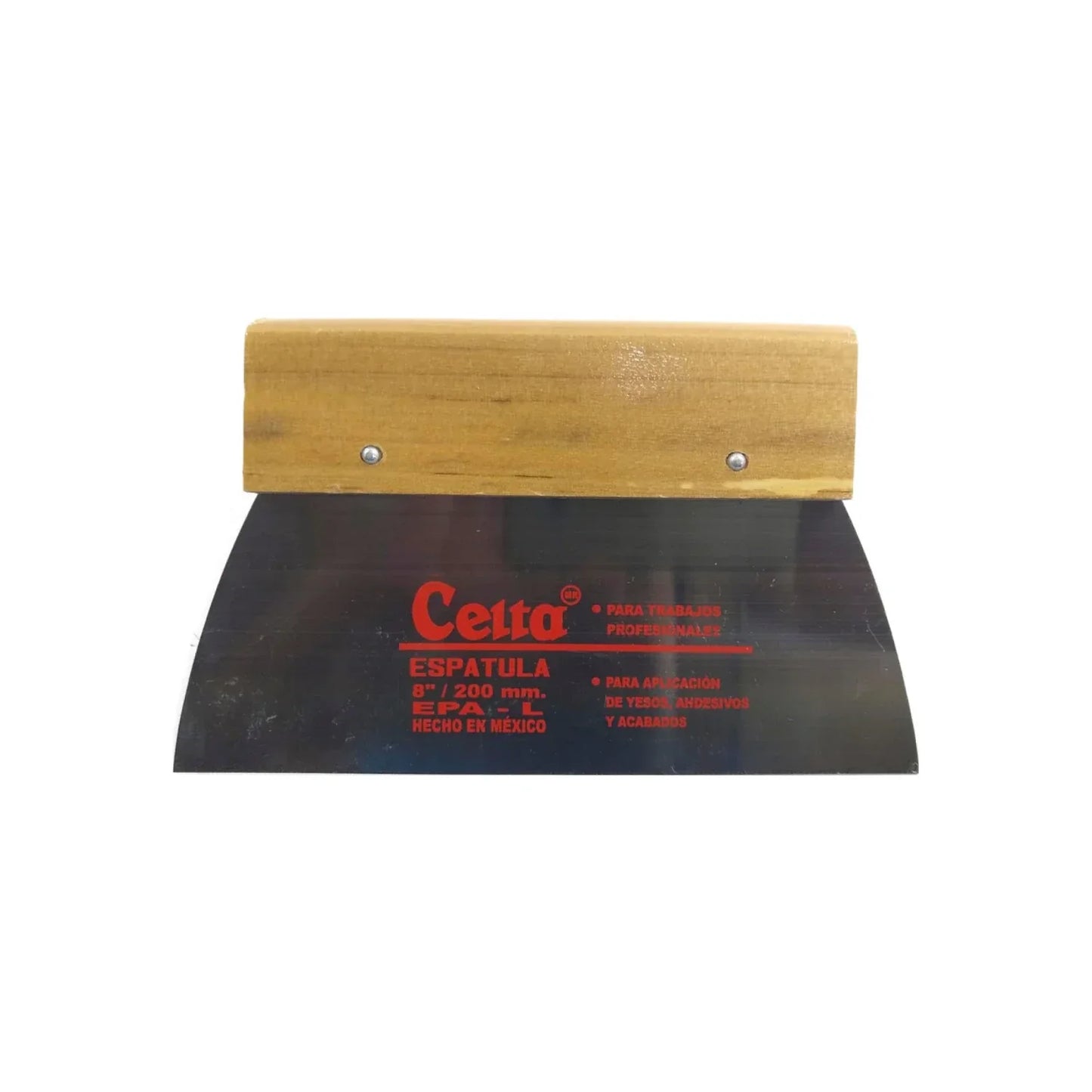 Espátula ancha para pared lisa Celta