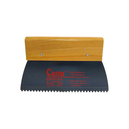 Espátula ancha para pared diente de punta Celta