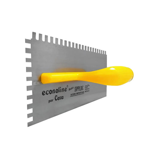 Llana de diente cuadrado 1/4" mango de plástico Celta 5PPLDC