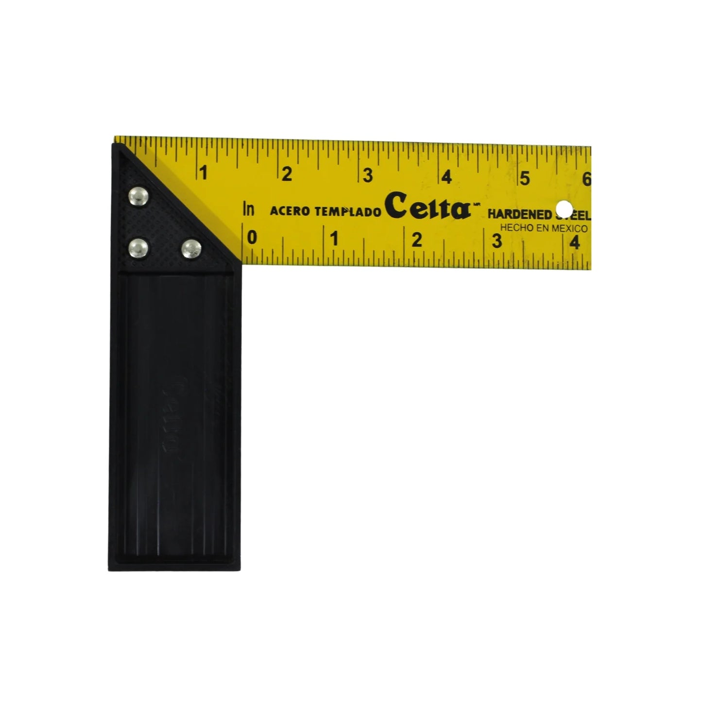 Escuadra 6" Celta mango de plástico