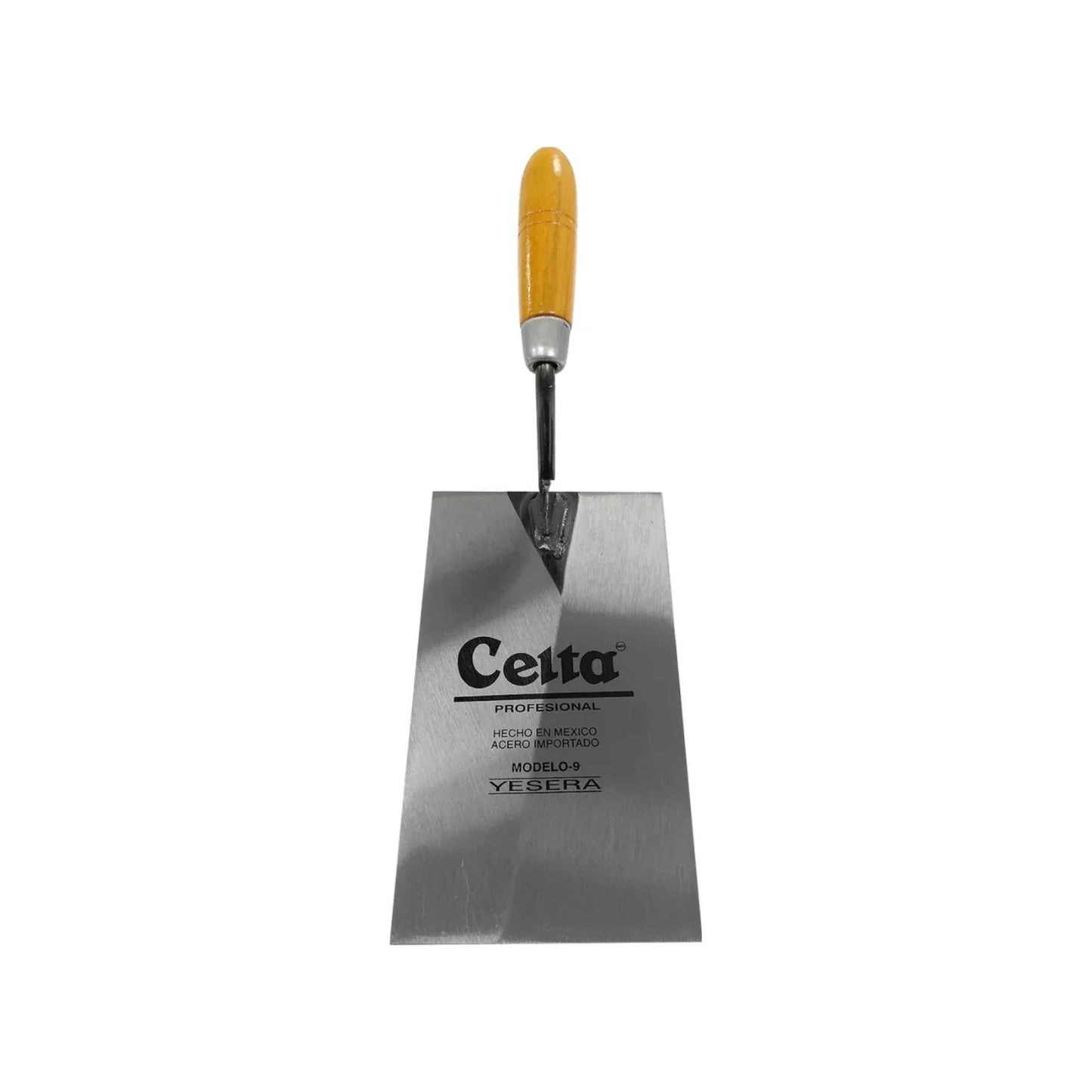 Cuchara 9" yesera mango de madera Celta