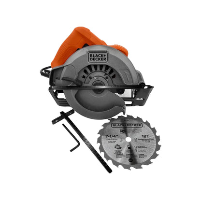 Sierra circular 7 1/4" de 1400 W Black+Decker CS1004-B3