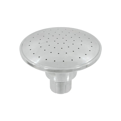 Regadera redonda 3" ABS cromada Ekon 60811