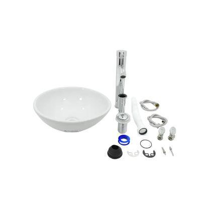 Kit de lavabo redondo Ekon Detroit 62810
