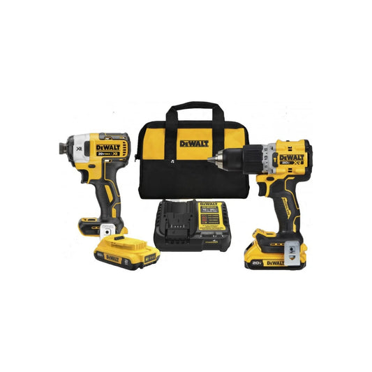 Kit rotomartillo + Atornillador 20 V DCK2490D2 Dewalt