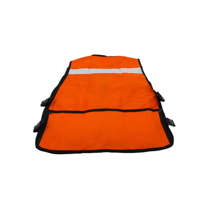 Chaleco de seguridad naranja tipo brigadista 727021