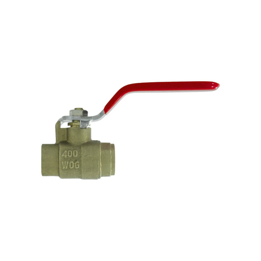 Válvula de esfera latón 1/2" soldable Metalflu