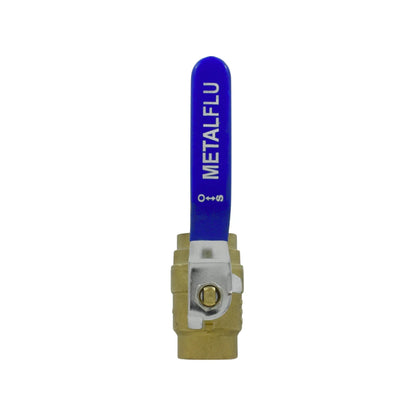 Válvula de esfera latón 1" soldable Metalflu