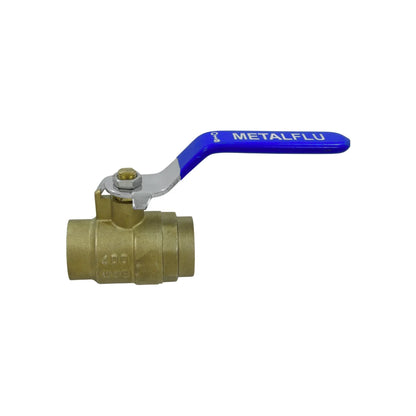 Válvula de esfera latón 1" soldable Metalflu