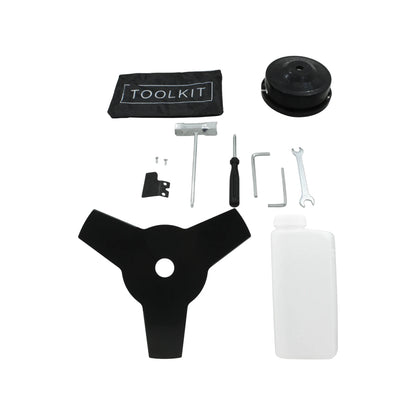 Desbrozadora 52 CC 3 HP recta tipo bicicleta Kong DG52C