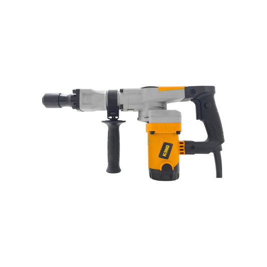 Martillo demoledor eléctrico Kong 1500W amarillo y gris KO0816 para trabajos de construcción pesados
