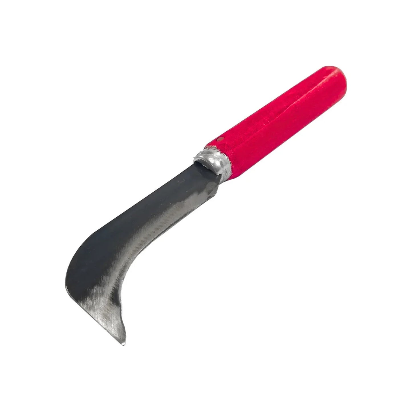 Cuchillo 4" curvo mango de madera Huajucar