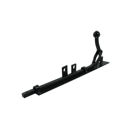 Pasador de piso colonial negro 40 cm Huajucar PA16002Z