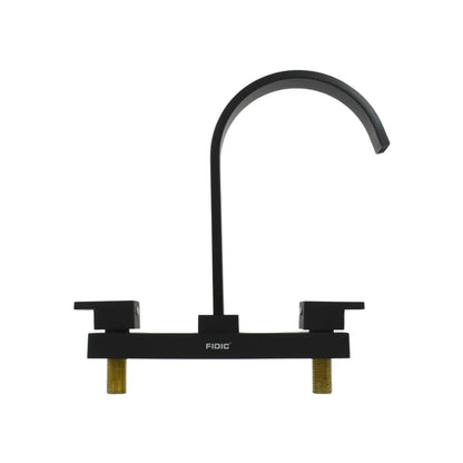 Mezcladora para fregadero 8" 100% metal Amuer F8287BK