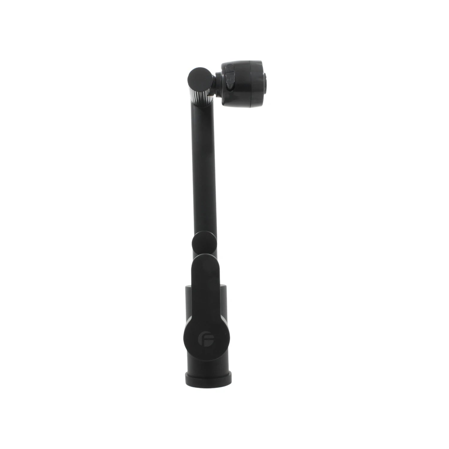 Mezcladora de cocina monomando Fidic F9986BK para fregadero, acabado negro mate