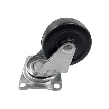 Rodaja giratoria 3" negra Maincraft M1202