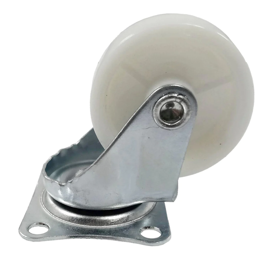 Rodaja giratoria 2.5" beige Maincraft M1211