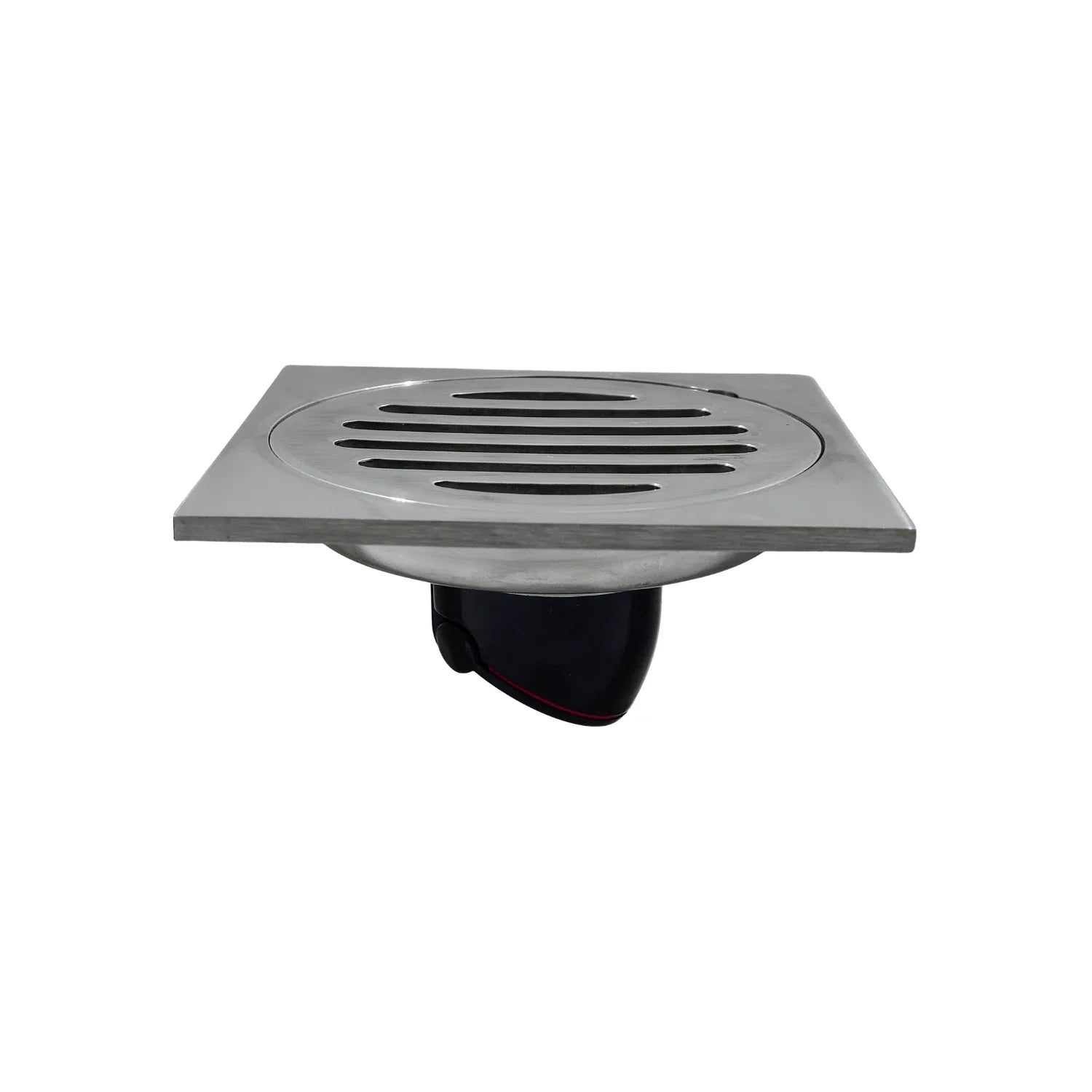 Coladera anti olores 10 x 10 cm cromo Fidic A504