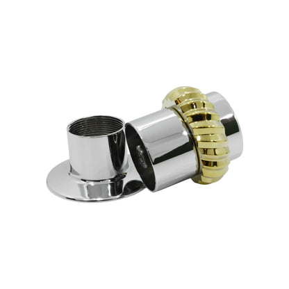 Maneral para regadera cromado/dorado Amuer H172G