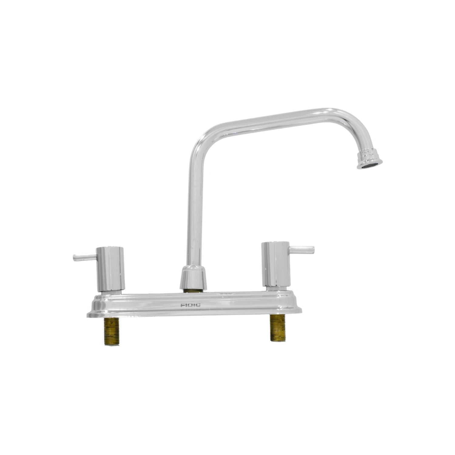 Mezcladora de fregadero FIDIC cromada 8 pulgadas con doble manija para cocina