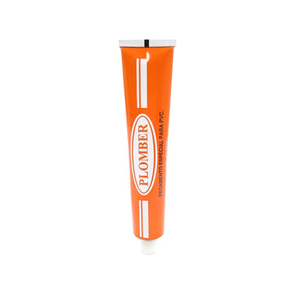 Pegamento para PVC 60 ml naranja Plomber PVC-TUB60