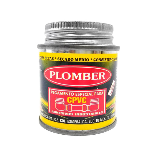 Pegamento para CPVC 75 ml Plomber CPVC-LATA75