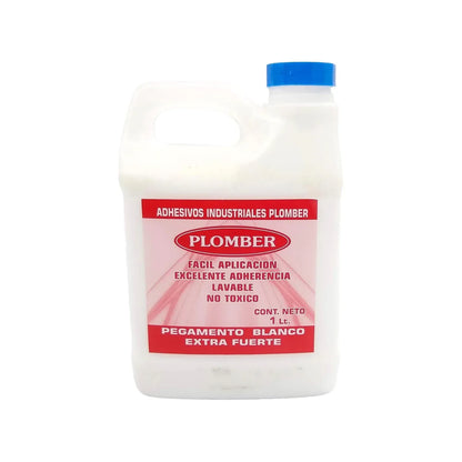 Pegamento blanco 1 kg Plomber BCO-GARRAF1000