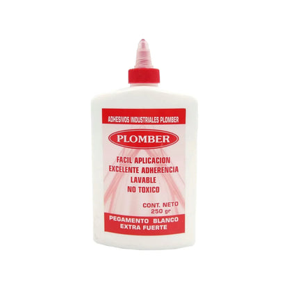 Pegamento blanco 250 g Plomber BOC-BOT250
